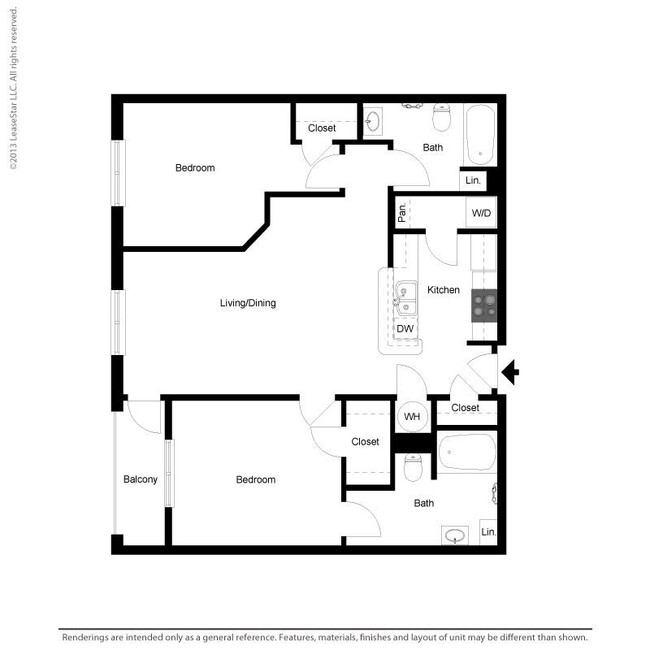 Floorplan - GE Tower by Cortland