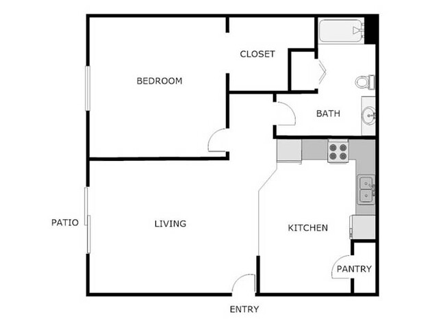 Floorplan - BAY VIEW APARTMENTS