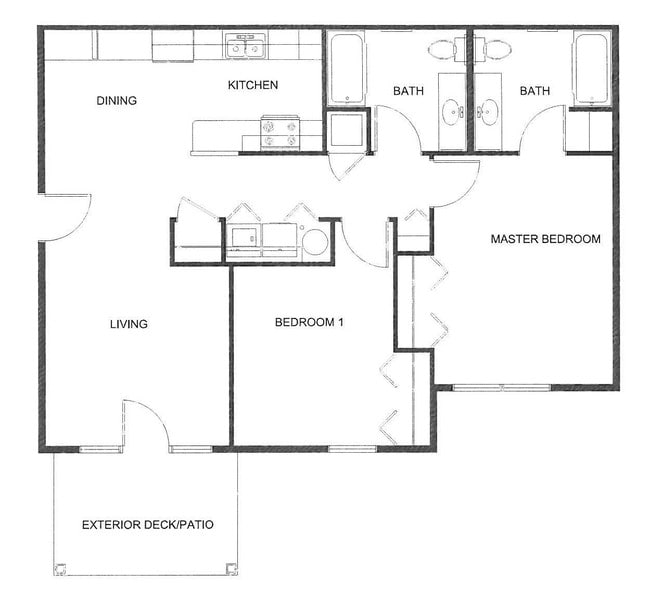2BR/2BA - Rolling Rock Apartments (Income Restricted)