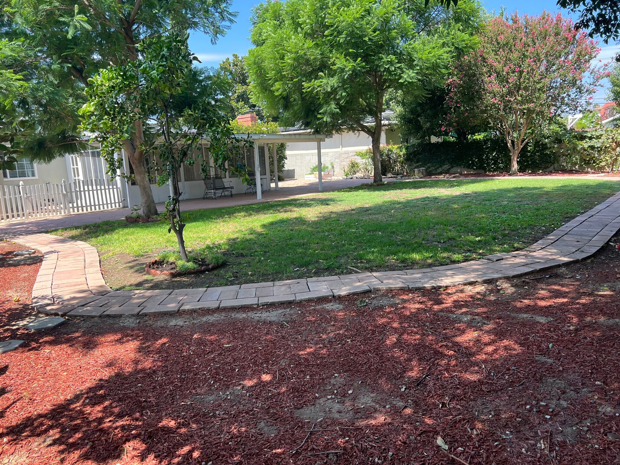 Back yard - 8440 Darby Ave