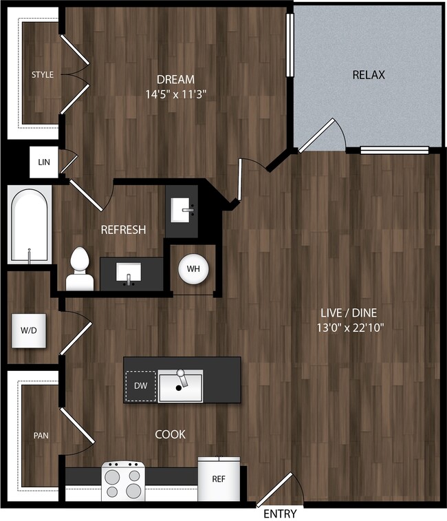 Floorplan - Skye at Love
