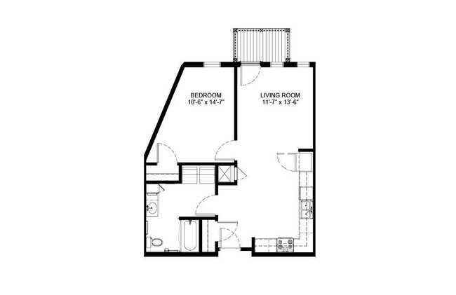 Floorplan - Vue Pointe Apartments