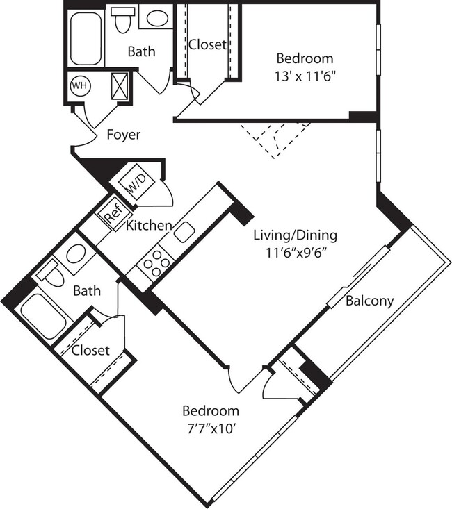 Floorplan - The Reserve at Clarendon Centre