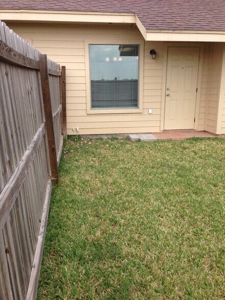 Back yard - 2706 Bobcat Ln