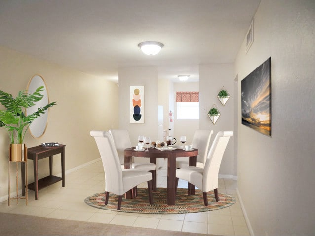 Dining Area in Two Bedroom