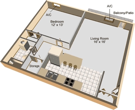 Deluxe 1 - Landing Heights