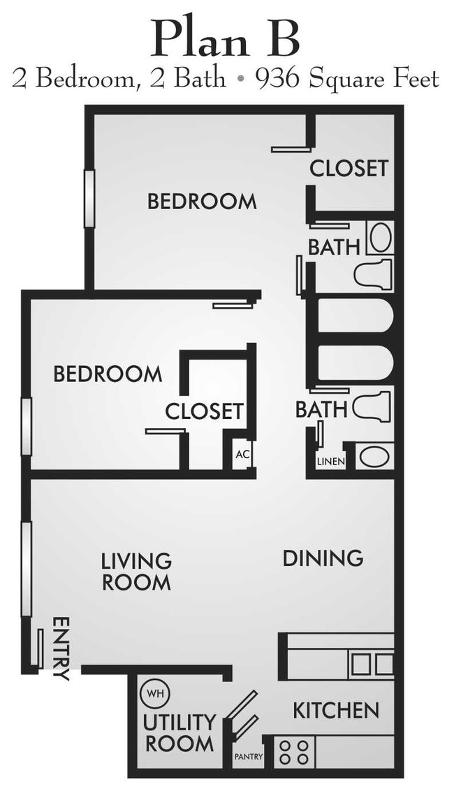 Plan B - Rolling Oaks Apartment Homes