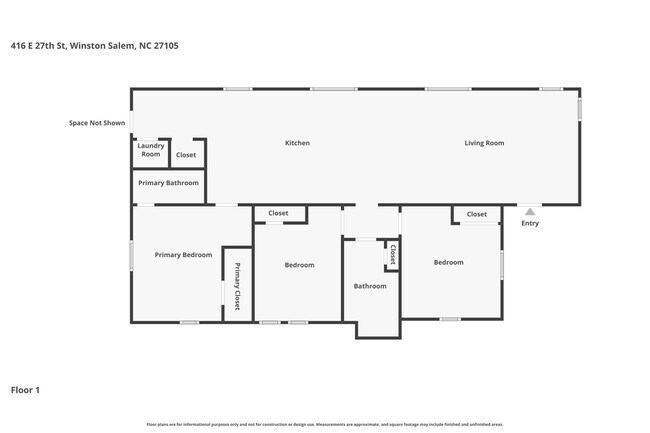 Building Photo - 416 E. 27th St-Completely Remodeled 3BR/2BA Home!