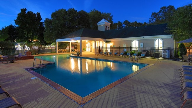 Night View of Pool - Impressions