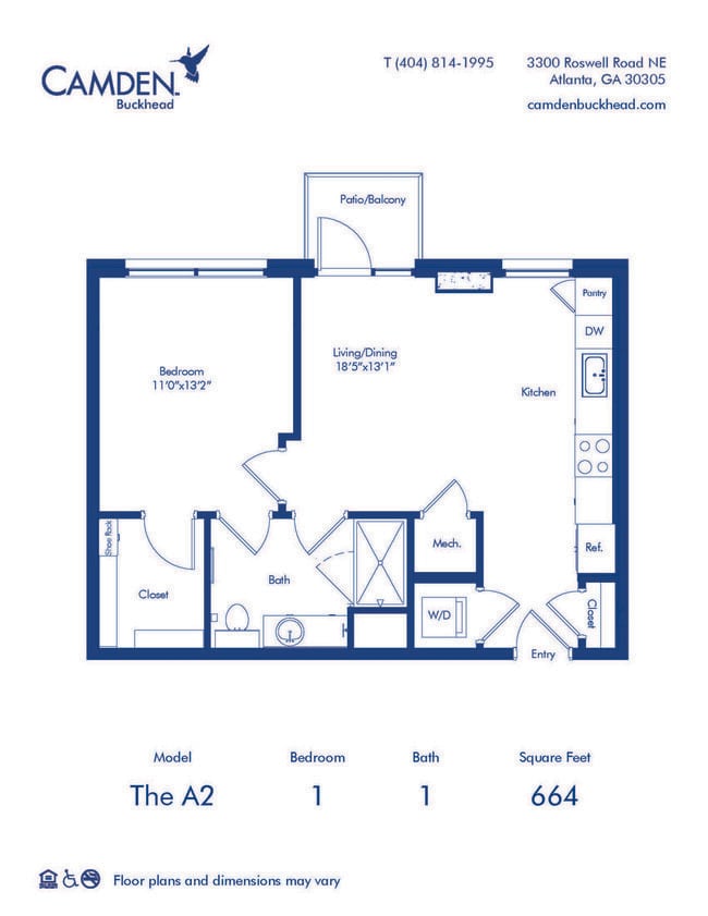 Floorplan - Camden Buckhead