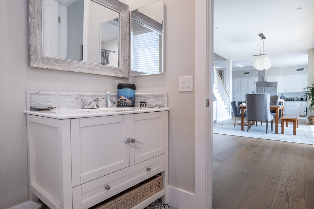 Downstairs bath - 3687 Valley St