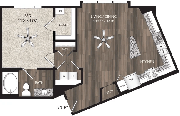 Floorplan - Oaks 55