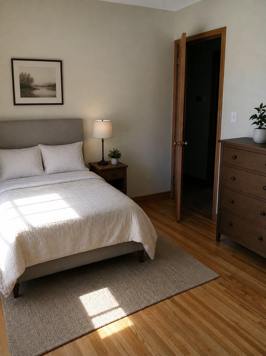 upper bedroom- hardwood floors, nice closest - 6400 1st Ave S