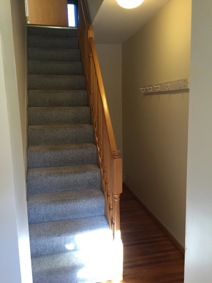 Walk up the stairs to your new home! - 133 Coy St