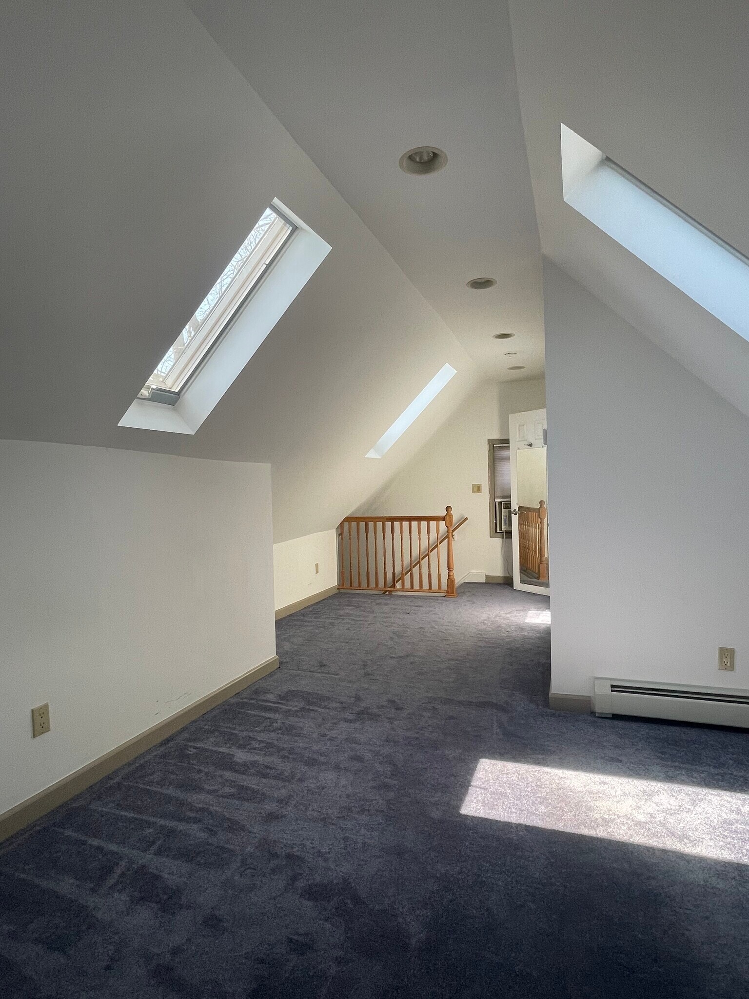 Second Bedroom w/Closet & Skylights - 49 E Passaic Ave