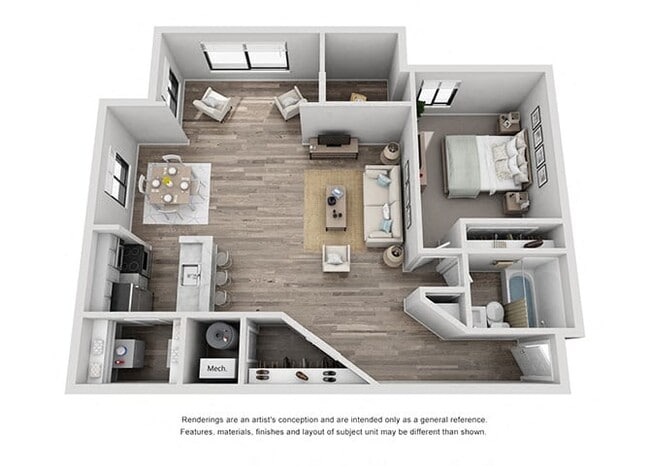 Floorplan - Compass at City Center