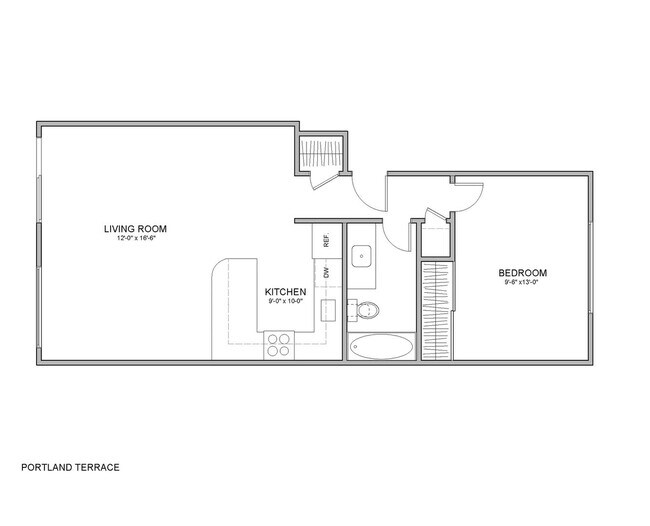 Interior Photo - Portland Terrace