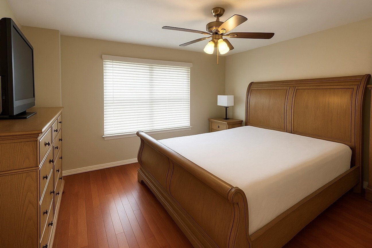 Private primary bedroom. - 822 Nicholas Pky W