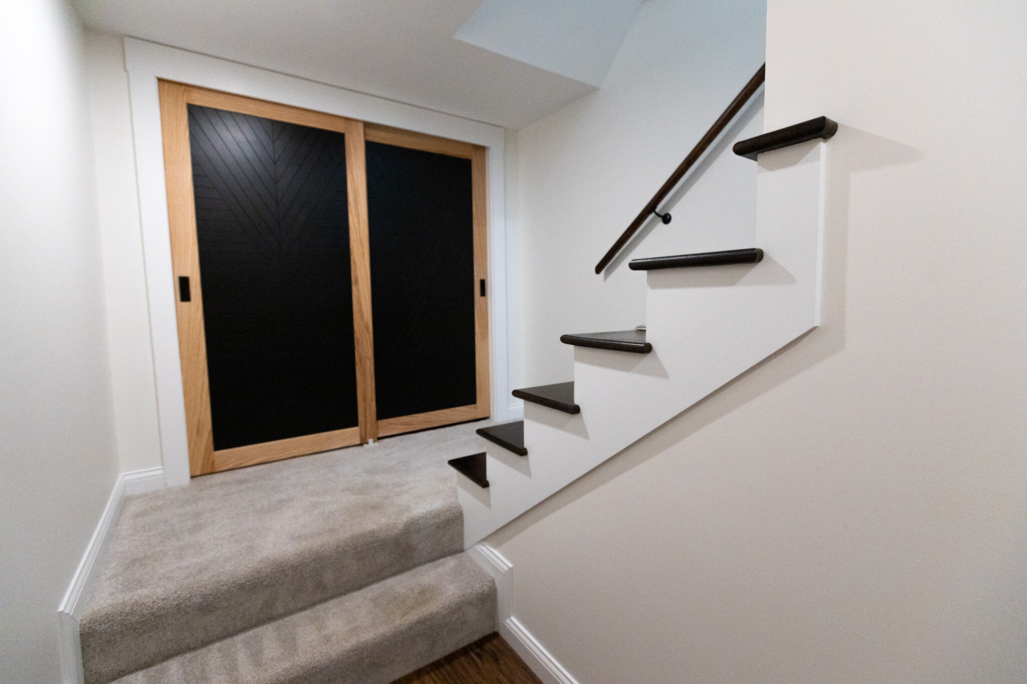 basement steps to bedroom two - 953 Dennison Ave