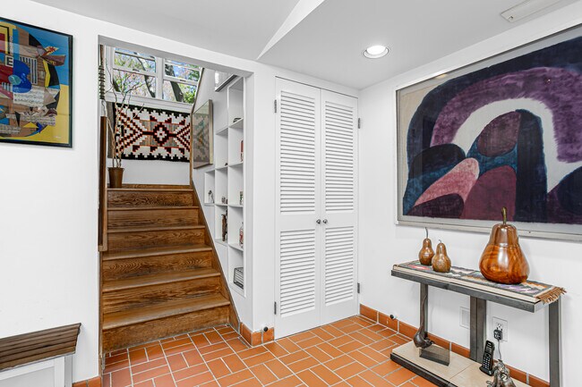 Stairs to studio - 109 Murray St