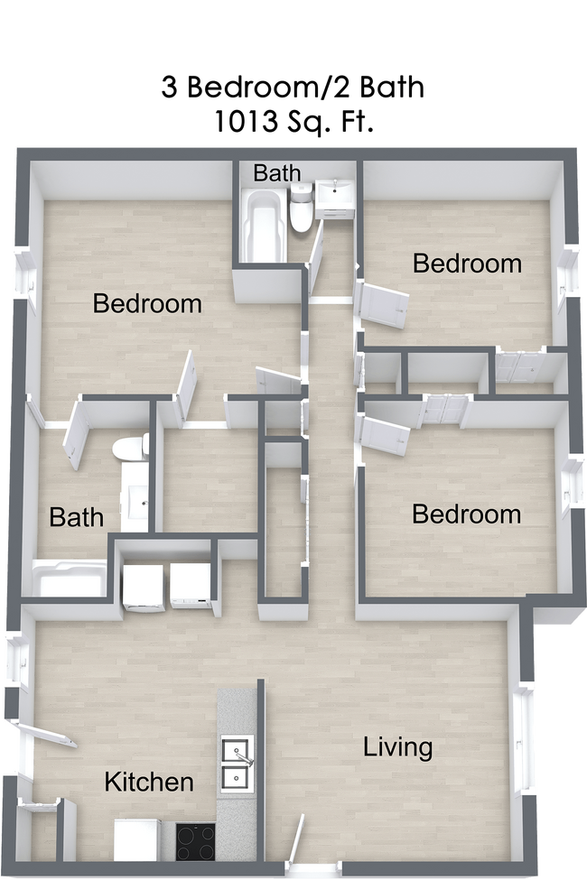 Floorplan - Landon Trace Townhomes