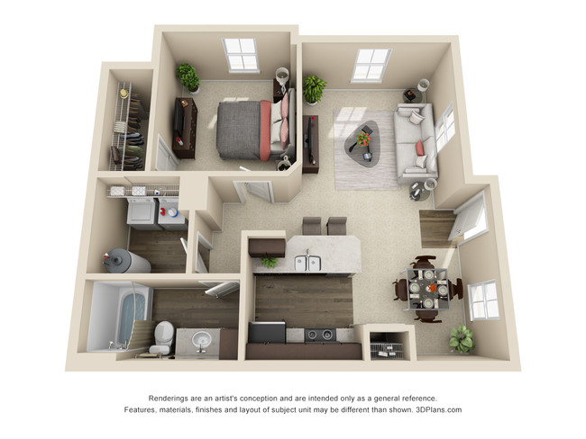 Floorplan - The Wendell