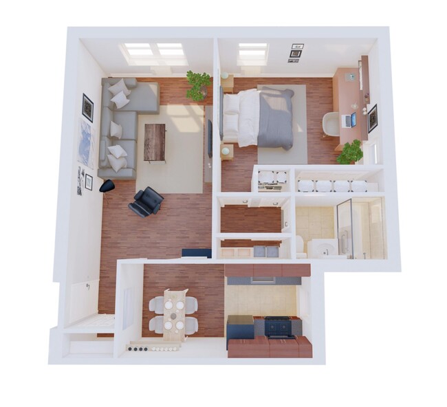 Floorplan - Whitehouse Apartments