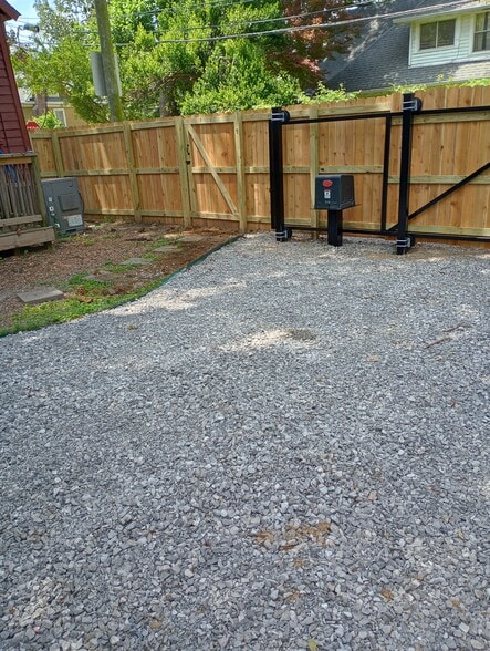 Outside Electric Gate Off st. parking - 610 S Cox St