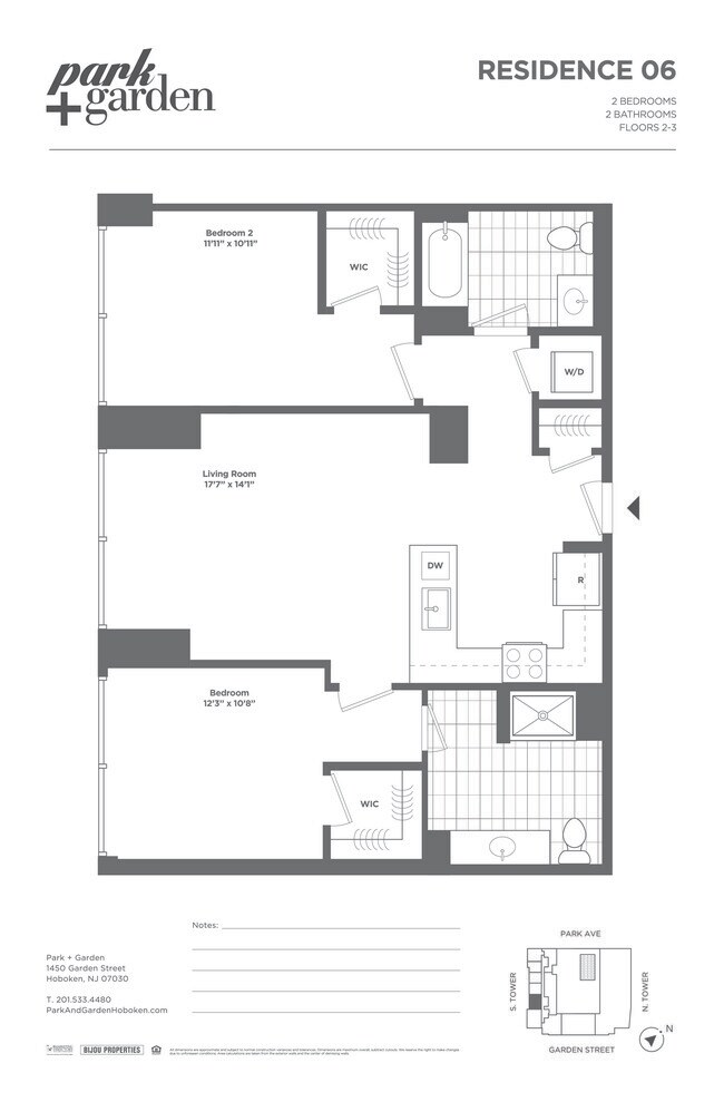 Floorplan - Park + Garden
