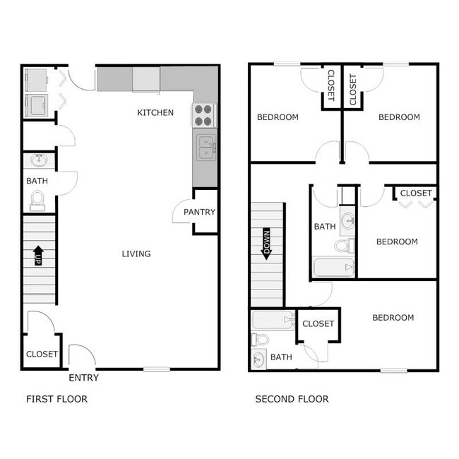 Floorplan - KINGSTON RIDGE APARTMENTS
