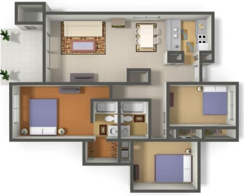 Floorplan - Enclave at Lake Ellenor