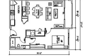 One Bedroom - Arvada Point Flats