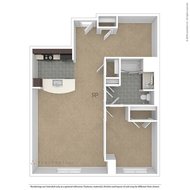 Floorplan - Curtain Lofts  1371