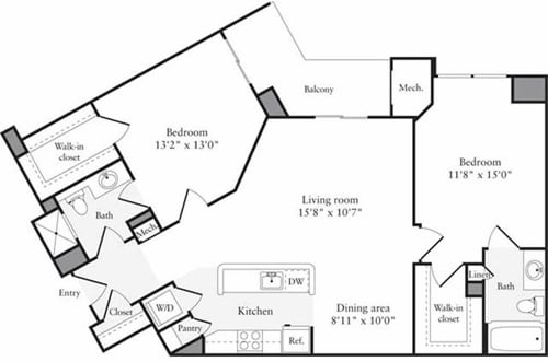 Floorplan - 2201 Wilson