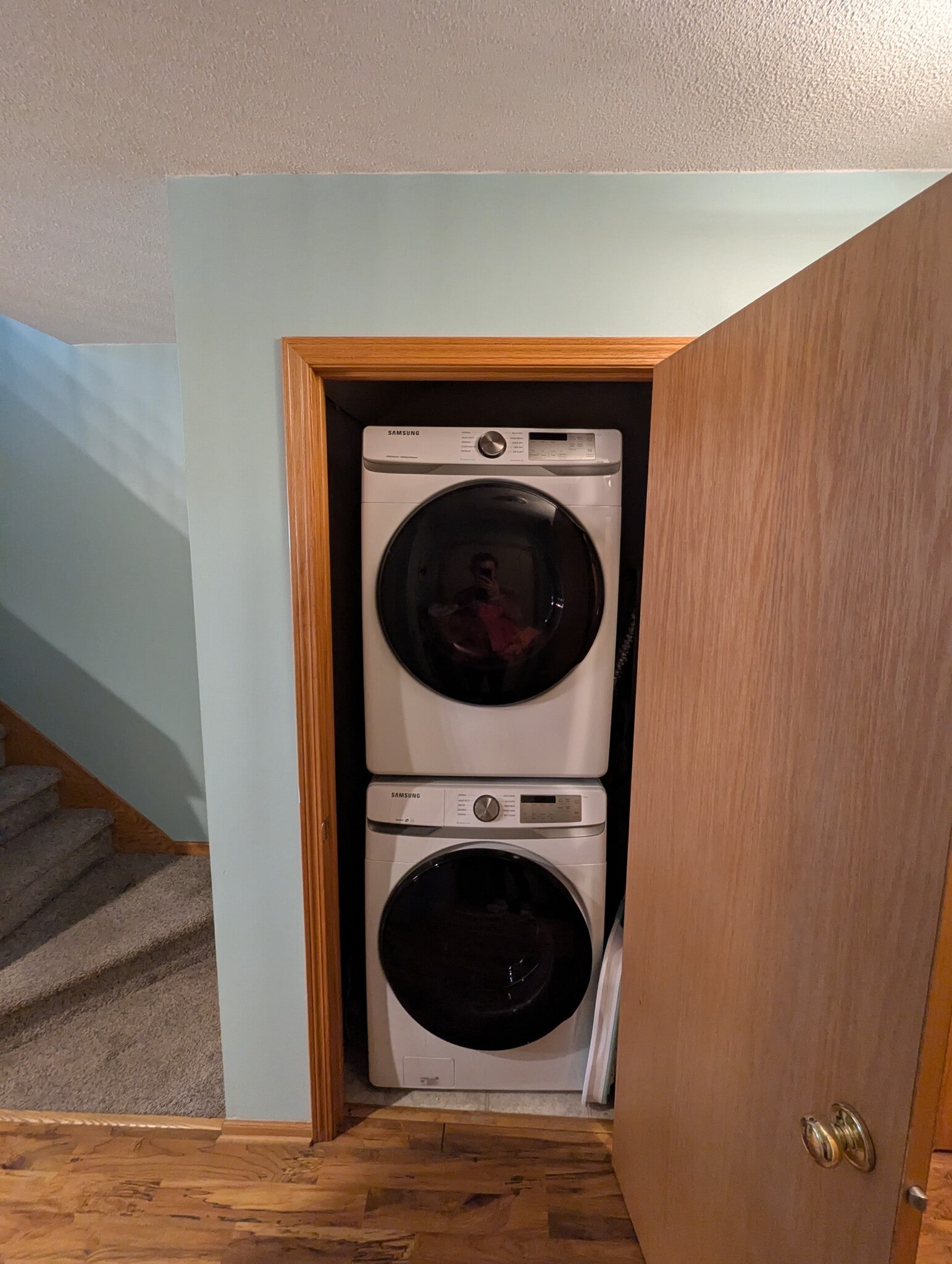 Washer/Dryer in back hall - 6186 S Pointe Dr SW