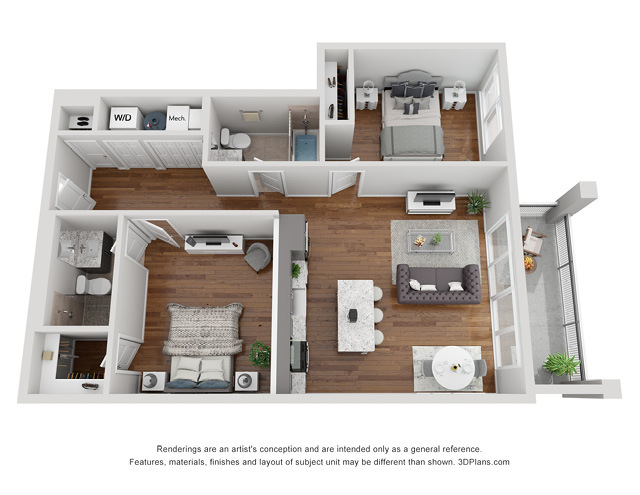 Floorplan - Monroe Aberdeen Place