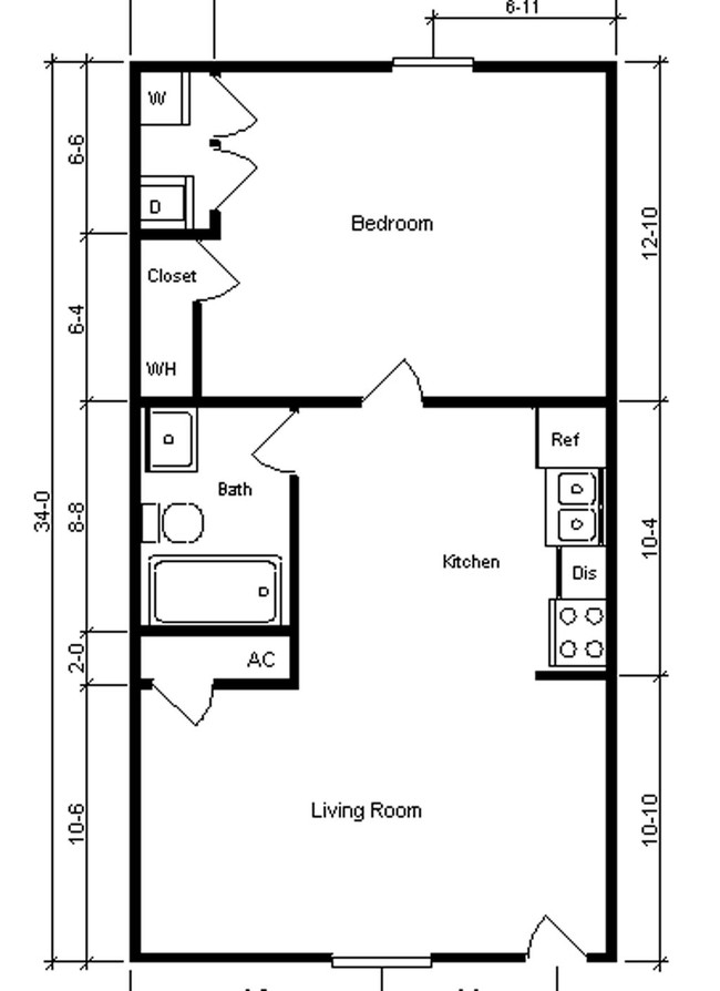 1BR/1BA - Gladiolus Garden