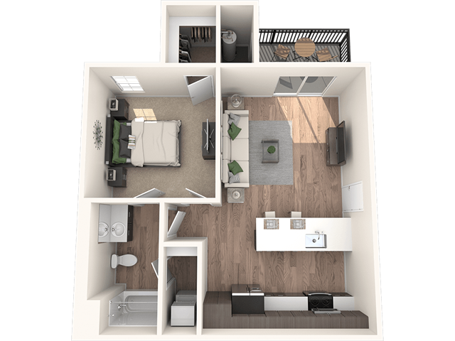 Floorplan - The Wyatt