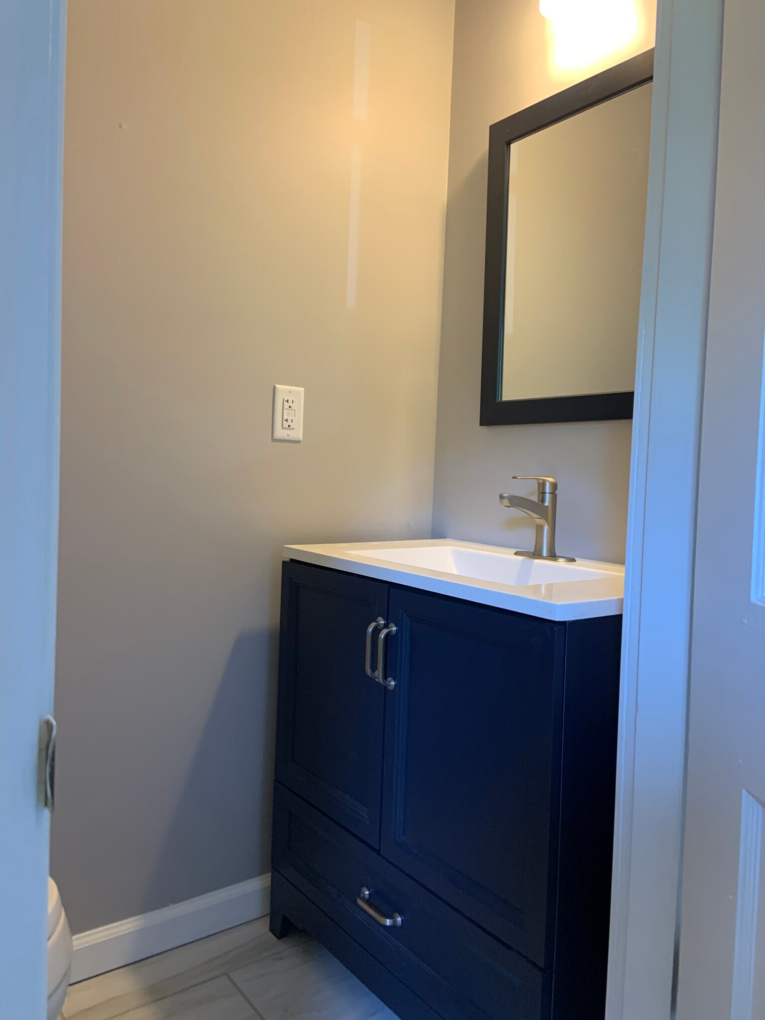 Half bath on 1st floor - 2050 New Linden Rd