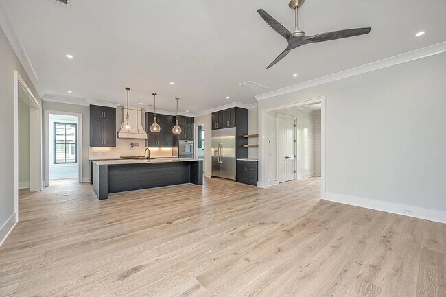 view of kitchen from living space - 3584 Henrietta Hartford Rd