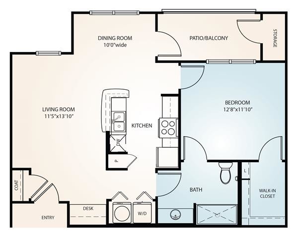 Floorplan - Commons of Grace Senior