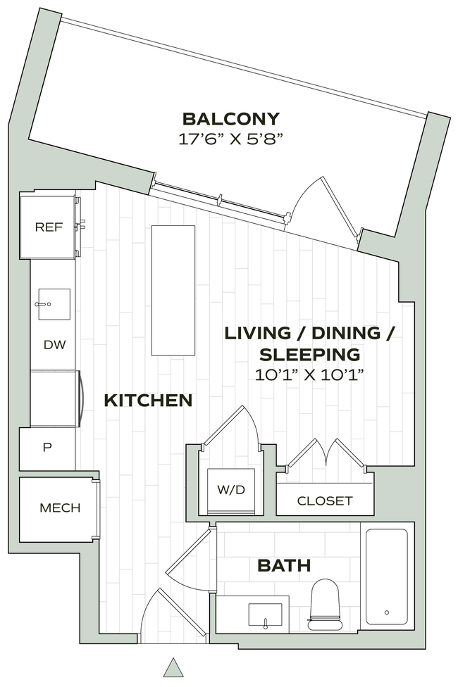 Floorplan - Alula at Bridge District