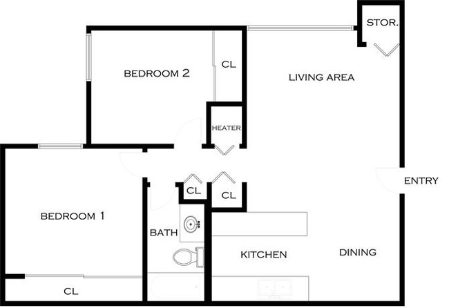 Floorplan - Villa Nueva Apartments