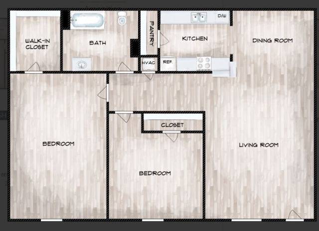 B1 Floorplan - Cambridge Village