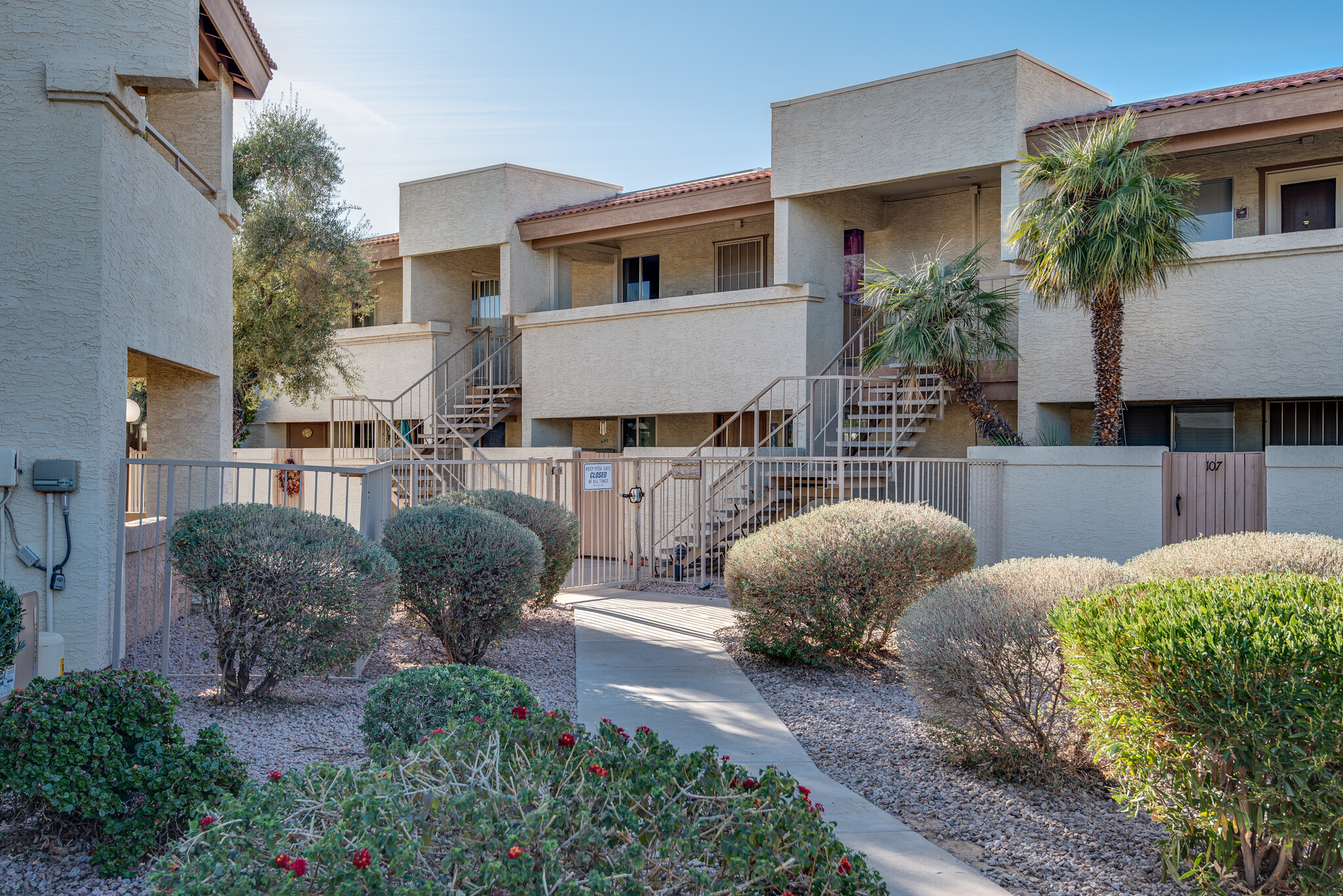 Gated area, and our unit is first! - 4150 E Cactus Rd