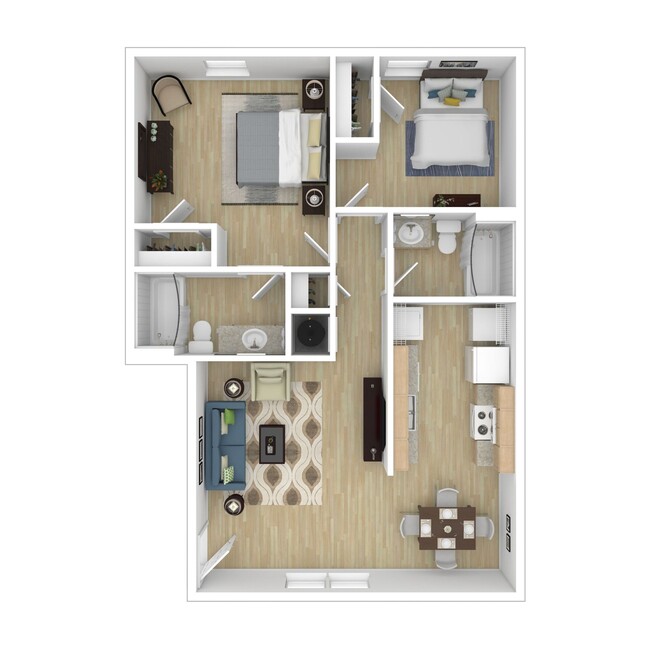 Floorplan - Parkridge Apartments