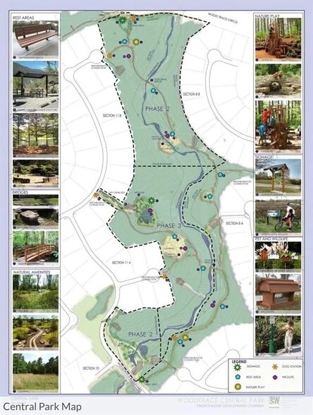 Map of Woodtrace Community - 1027 Ginger Glade Ln