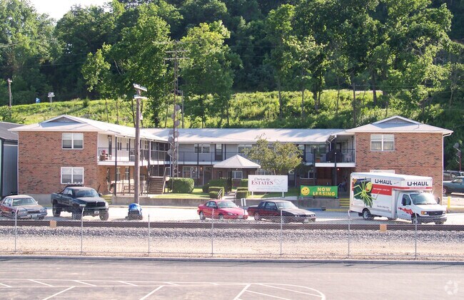 View from the east - Clarksville Estates