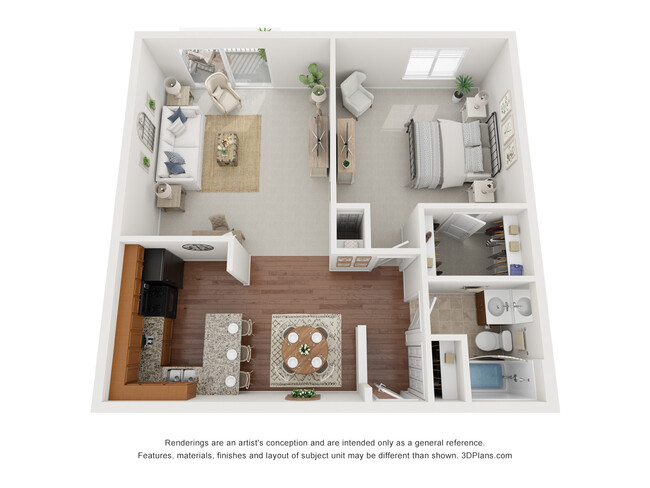 Floorplan - Buffalo Creek Apartments