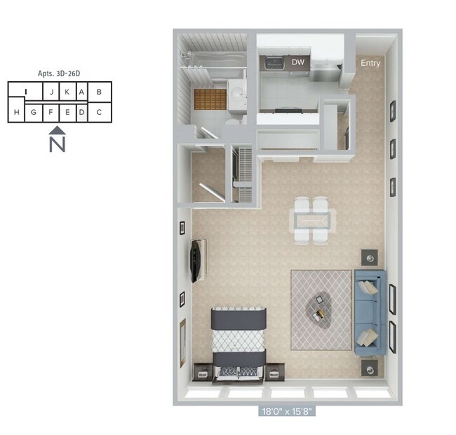 Floorplan - Avalon at Prudential Center